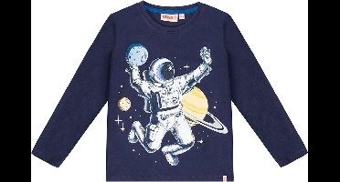 T-SHIRT MET LANGE MOUWEN RUIMTE/ SPACE