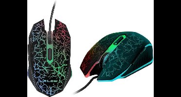 Gaming muis - 2400 DPI - Bedraad - Hurricane V2