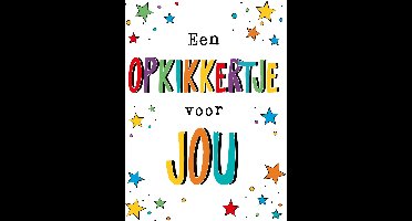 Kaart - A4 formaat - Een opkikkertje voor jou - MAX025