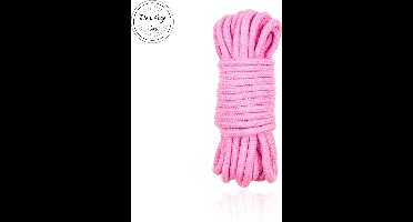 Bondage touw - Bondage - BDSM - Roze - 10meter - Erotiek - Rollenspel - Touw