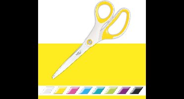 Leitz WOW Titanium Roestvrijstalen Schaar - Geel