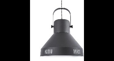 Leitmotiv Hanglamp Tuned - IJzer Zwart - 35x35cm