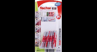 Fischer Plug Duopower - 6x50mm (Per 8 stuks)