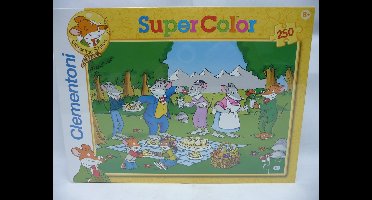Geronimo Stilton Super Color puzzel - 250 stukjes