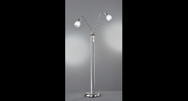 Vloerlamp Reality Antibes - Nikkel