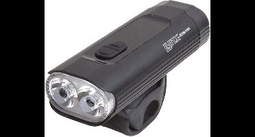 LYNX Beam 1000 LED voorlicht - USB oplaadbare fietslamp - 8 lichtfuncties - zwart