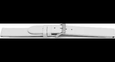 Horlogeband H506 Classic Wit Ongestikt 22x22 mm