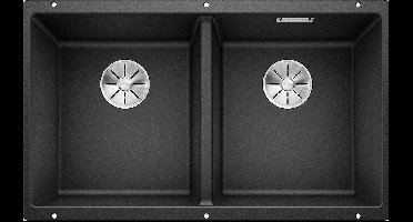 Blanco Subline 350/350 U Dubbele Keukenspoelbak Onderbouw 523574