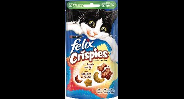 FELIX Crispies - Rund & Kip - Kattensnack - 45 gr