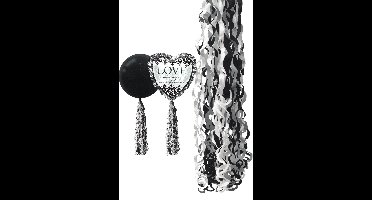 Tassel Twirlz zwart/wit