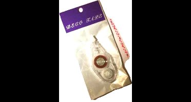 Decoratie Tapes - Hartjes - 0,5mm x 6meter - 5 Stuks