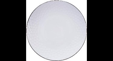 Tokyo Design Studio - Nippon White Gold Rim Cake Plate 15cm Star