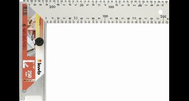 Schrijfhaak - Aluminium 250 mm 067-250