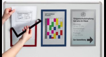 Durable 486909 DURAFRAME MAGNETIC A4 - 4869 Magnetisch frame DIN A4 Oranje (b x h) 238 mm x 324 mm 5 stuk(s)