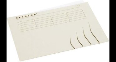 Secolor Dossieromslag A4 - pak 25 stuks - grijs