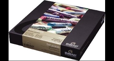 Soft pastel set heel en half 2 x 60 kleuren softpastels pastelkrijt