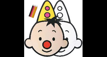 Masker Bumba (inkleur mogelijk)/8st