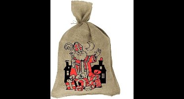 Sinterklaaszak Jute 80x50 Cm (5 stuks)