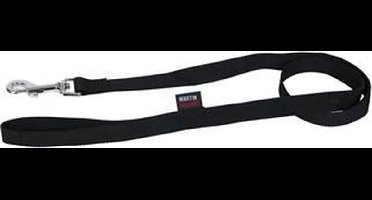 Martin Hondenriem Basic Nylon Zwart