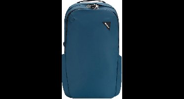 Pacsafe Vibe 25 Backpack - 25 L - Geschikt voor 13-inch laptop - RFID-blokkerend - PopNLock veiligheidsclip - Rugtas - Rugzak - Blauw (Eclipse)