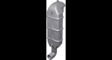 VETUS WLOCKLT Zwanenhals voor Uitlaatslang Ø 60 mm