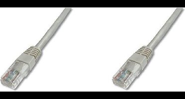 Digitus DK-1617-300 RJ45 Netwerkkabel, patchkabel CAT 6 U/UTP 30.00 m Grijs Halogeenvrij 1 stuk(s)