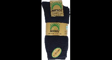 Naproz thermo sok zwart 43-46