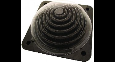 Aquaforte Zwembadverwarming Solar Heater Dome 5 Liter Zwart