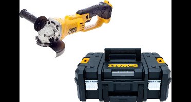 DeWalt DCG412NT 18V Li-Ion Accu haakse slijper body in TSTAK - 125mm