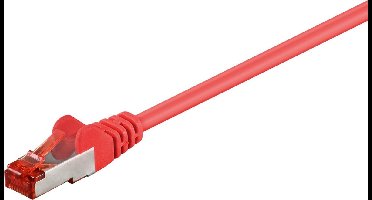 S/FTP netwerkkabel rood - CAT6 - 15 meter