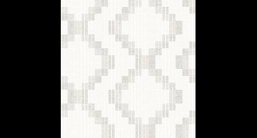 Eclipse Mosaic beige behang (vliesbehang, beige)