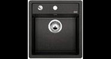 Spoelbak Blanco Dalago opbouw zwart. 517156. Draaiknopbediening.