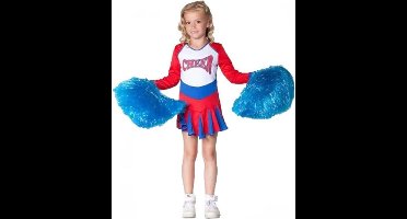 Cheerleader rood/wit/blauw (mt 164)