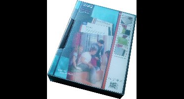 EXXO-HFP #14967 - Presentatie A4 Show Album 120 Tassen - Zwart - 1 Stuks - Met Inschuifkoker