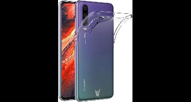 Hoesje geschikt voor Huawei P30 Hoesje - Transparant Siliconen TPU Soft Gel Case