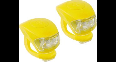 M-wave Verlichtingsset Led Geel 2 Stuks