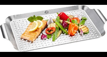 GEFU Barbecue Grillpan - 43 x 25 cm - RVS