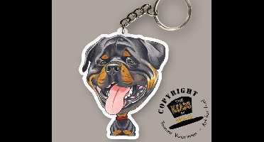 Sleutelhanger Hond Rottweiler
