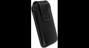 Krusell VINGA Lederen Tas - maat XL - Zwart