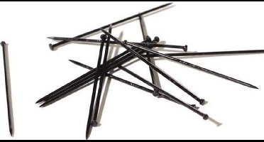 Etalagespelden zwart 3 cm - 500 gram