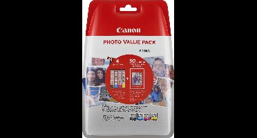 Canon CLI-571- Inktcartridge - Zwart / Cyaan / Geel / Magenta