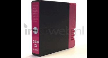 FLWR - Inktcartridge / PGI-2500XL / Magenta - Geschikt voor Canon