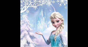 Disney Frozen - Canvas Schilderij - Elsa - 30x30 cm