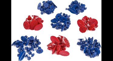 120 Delige Pads Set voor Deukentrekker, Uitdeuken Zonder Spuiten