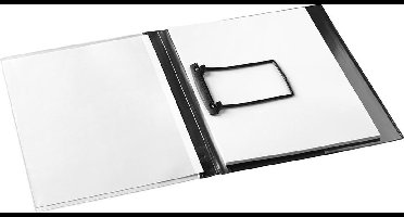 Rapportenmap met JalemaClip - pak 10 stuks - zwart