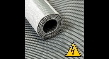IVOL VDE loper / hoogspanningsloper / isolatiemat - 3 mm 30 Kv - Breedte 120 cm - Per strekkende meter