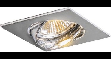 Halogen spot square 50w GU10 Grijs