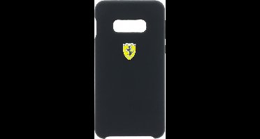 Ferrari Off-Track Silicone Back Case - Geschikt voor Samsung Galaxy S10e - Zwart