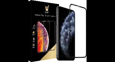 Screenprotector geschikt voor iPhone 11 pro max - tempered glass screen protector full screen