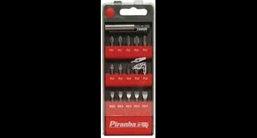 Piranha 15-delig + magnetische bithouder X60506